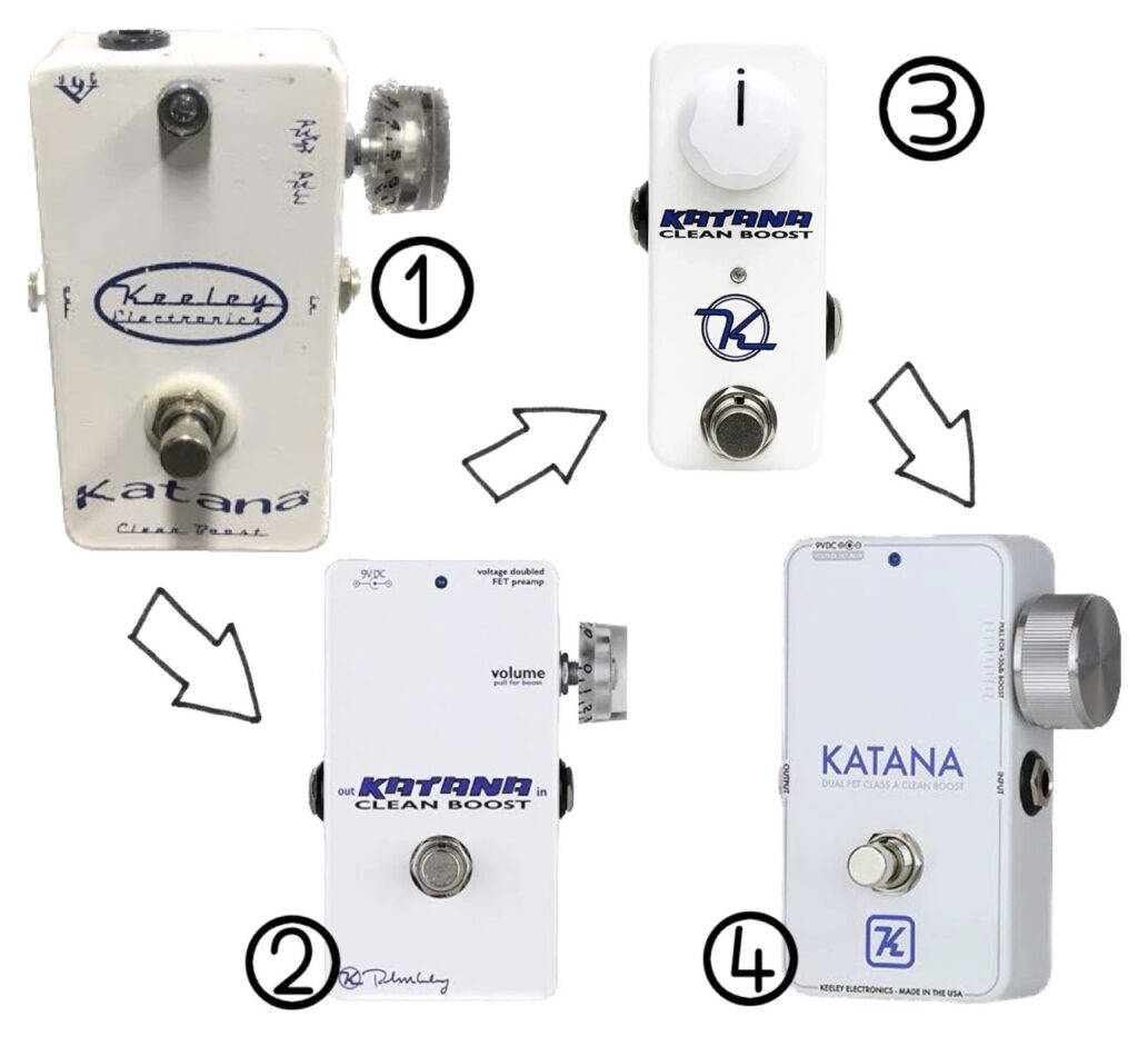 KEELEY KATANA BOOST エフェクター - エフェクター